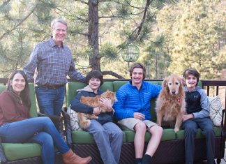 At Home with Bruce and Shelly Evans