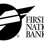 First National Bank logo blk