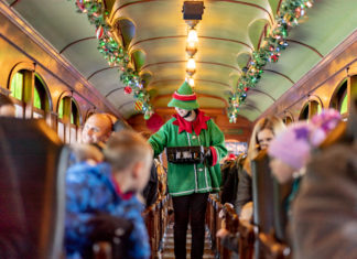 All Aboard the Holiday Express // 1880 Train
