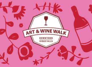 Downtown Sioux Falls May Art & Wine Walk