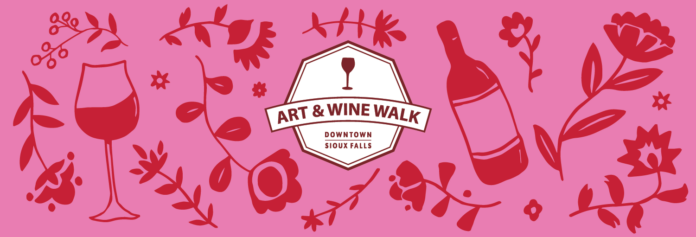 Downtown Sioux Falls May Art & Wine Walk