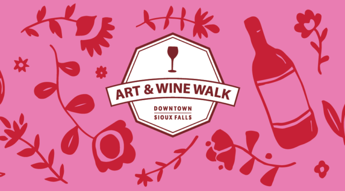 Downtown Sioux Falls May Art & Wine Walk