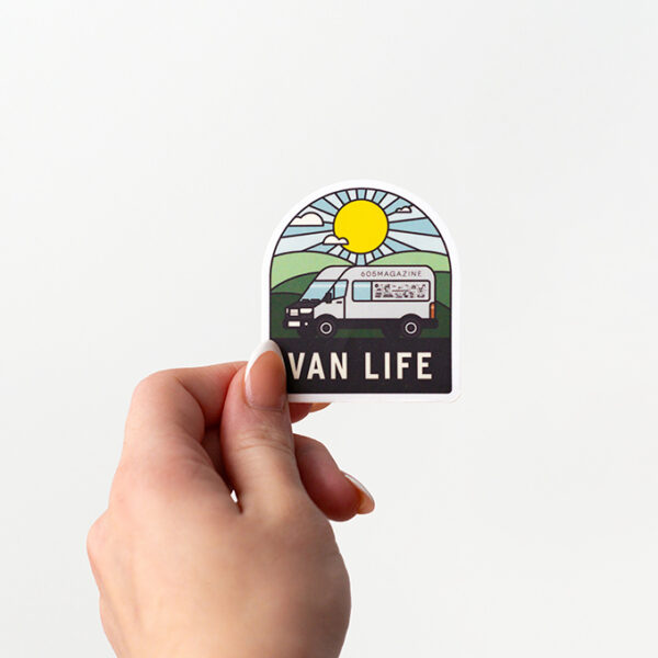 Sunny Van Life Sticker