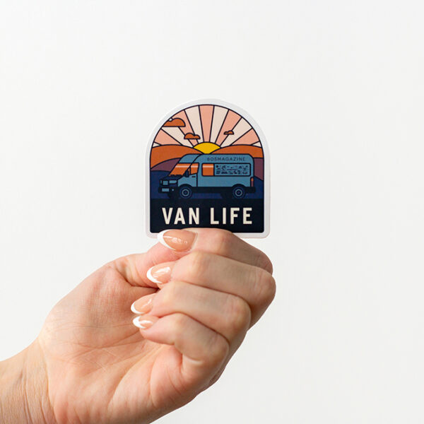 Sunset Van Life Sticker