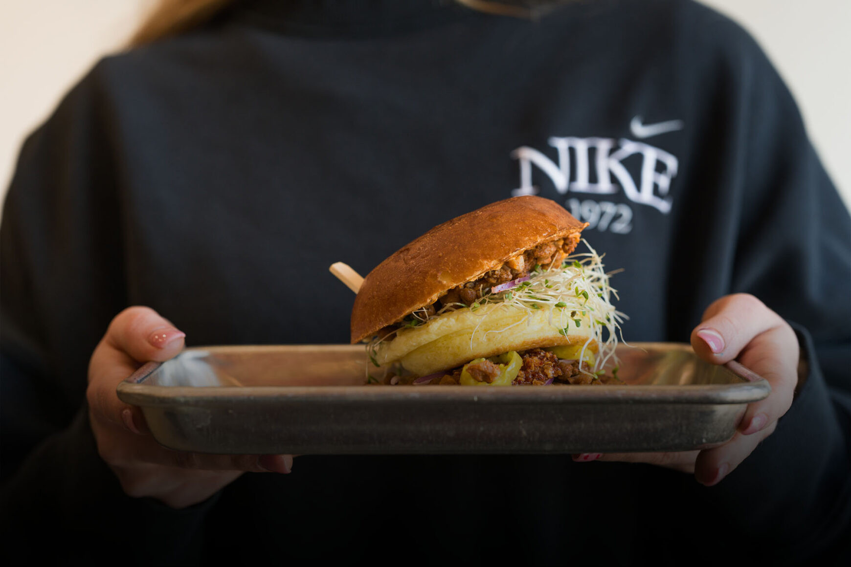 Substantial Sammies Egg on a Roll